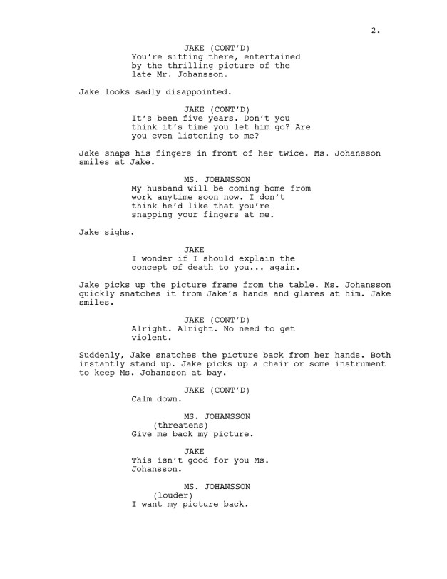 Attending Ms. Johansson - Page 2