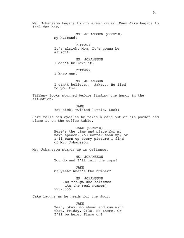 Attending Ms. Johansson - Page 5