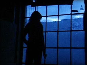 Girl, staring out the window