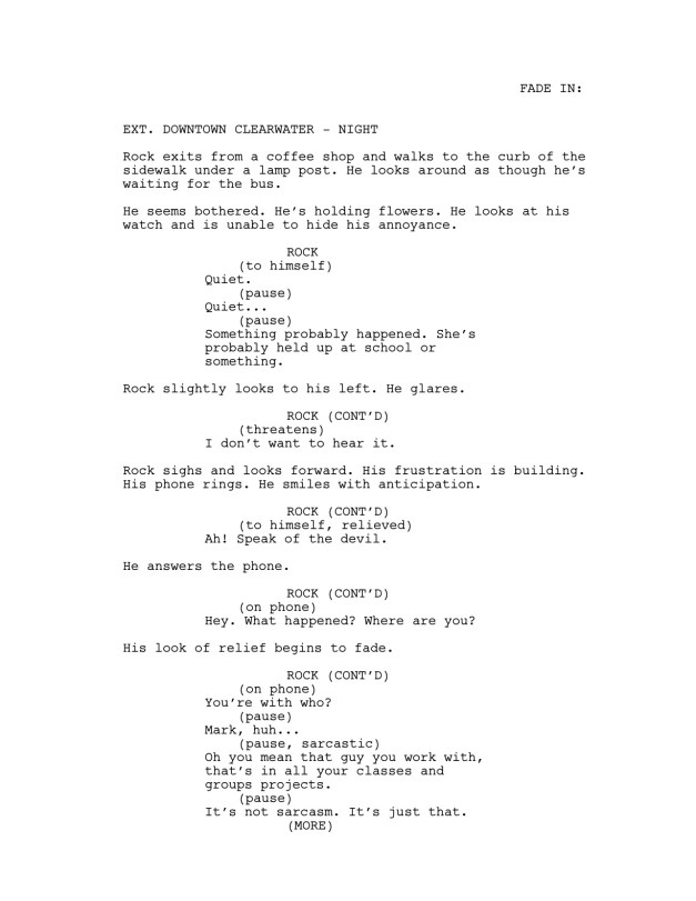 The Three Rocks - Page 1