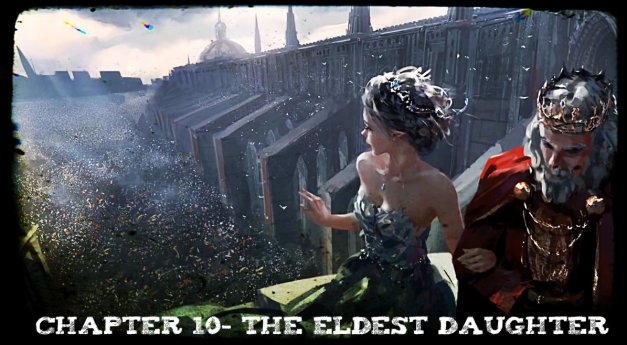 Chapter 10 - The Eldest Daughter - artwork by WLOP from his comic Ghostblade